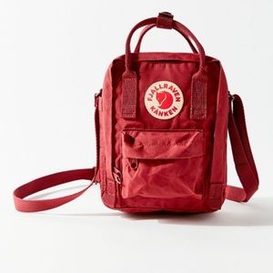 New with tags Fjallraven Kanken Sling Bag, Ox Red